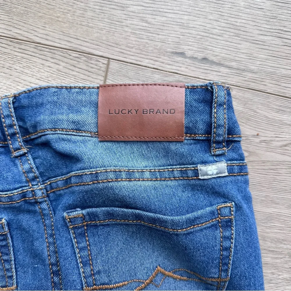 Lucky Brand Girls Zoe Skinny Jeans Size‎ 12 Blue Stretch Denim
